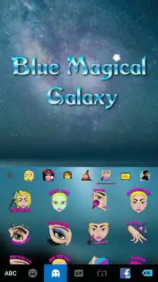 Play Bluemagicalgalaxy Keyboard Theme Play Bluemagicalgalaxy Keyboard Theme