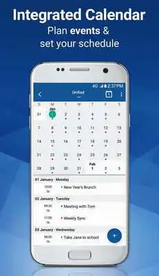 Play Blue Mail - Email  Calendar App - Mailbox