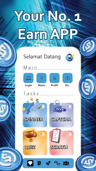 Play Blue Money: Play  Earn Cash  and enjoy Blue Money: Play  Earn Cash with UptoPlay
