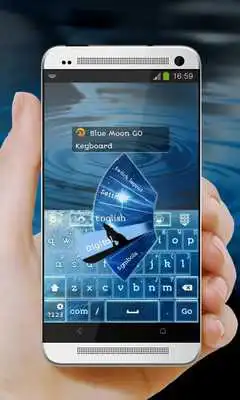 Play Blue Moon GO Keyboard