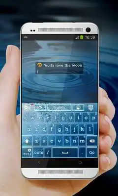 Play Blue Moon GO Keyboard