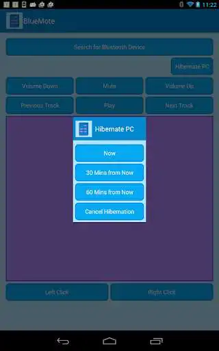 Play BlueMote as an online game BlueMote with UptoPlay