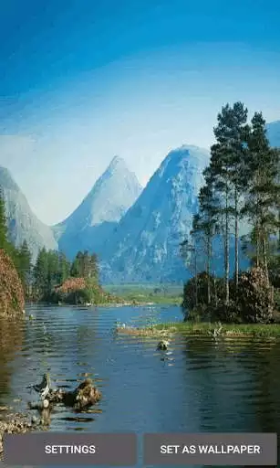 Play Blue Mountain Live Wallpaper  and enjoy Blue Mountain Live Wallpaper with UptoPlay