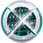 Free play online Blue Neon Keypad Art APK