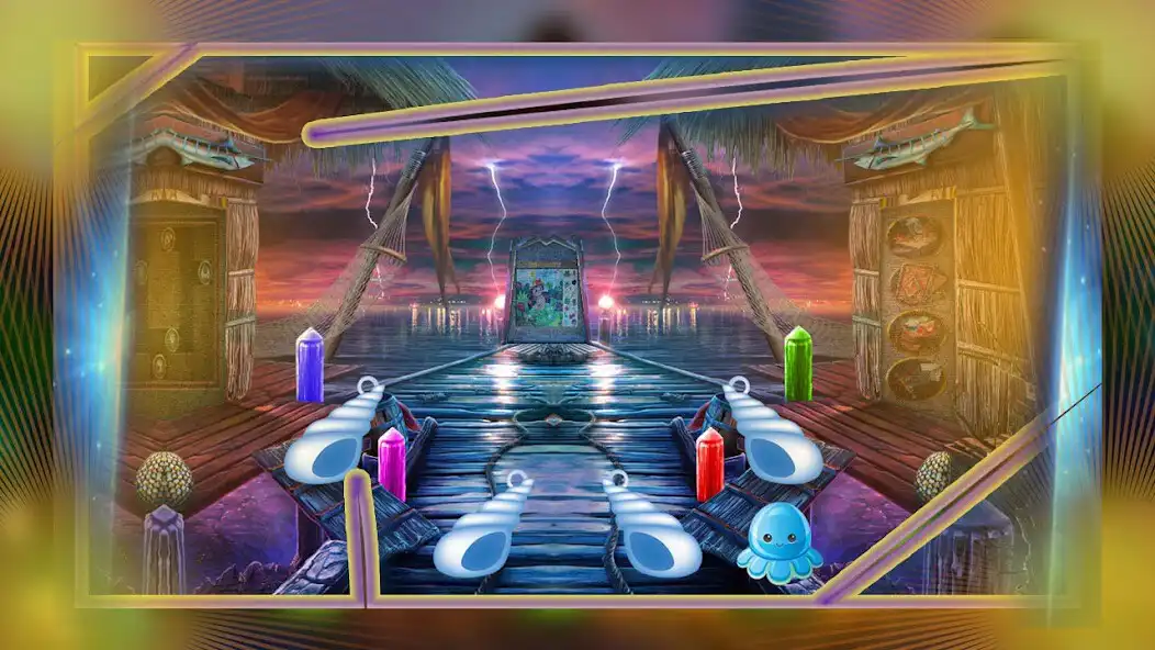 Play Blue Octopus Escape as an online game Blue Octopus Escape with UptoPlay