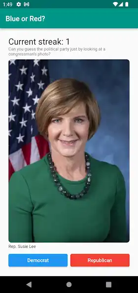 Play Blue or Red? Guess the party  and enjoy Blue or Red? Guess the party with UptoPlay