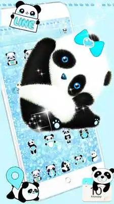 Play Blue Panda Cute Theme