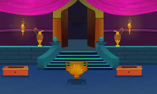Play Blue Pillars Escape as an online game Blue Pillars Escape with UptoPlay