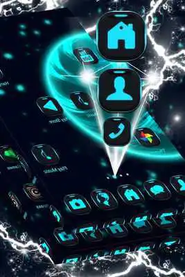 Play Blue Planets Launcher Theme