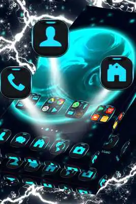 Play Blue Planets Launcher Theme