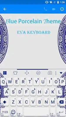 Play Blue Porcelain : Eva Keyboard Play Blue Porcelain : Eva Keyboard