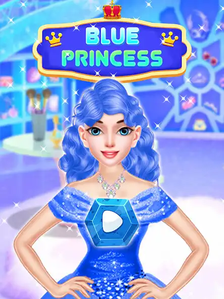 Play Blue Princess - Makeover Games : Makeup Dress Up  and enjoy Blue Princess - Makeover Games : Makeup Dress Up with UptoPlay