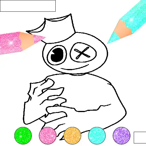 Play Blue Rainbow Friends Coloring APK Play Blue Rainbow Friends Coloring APK