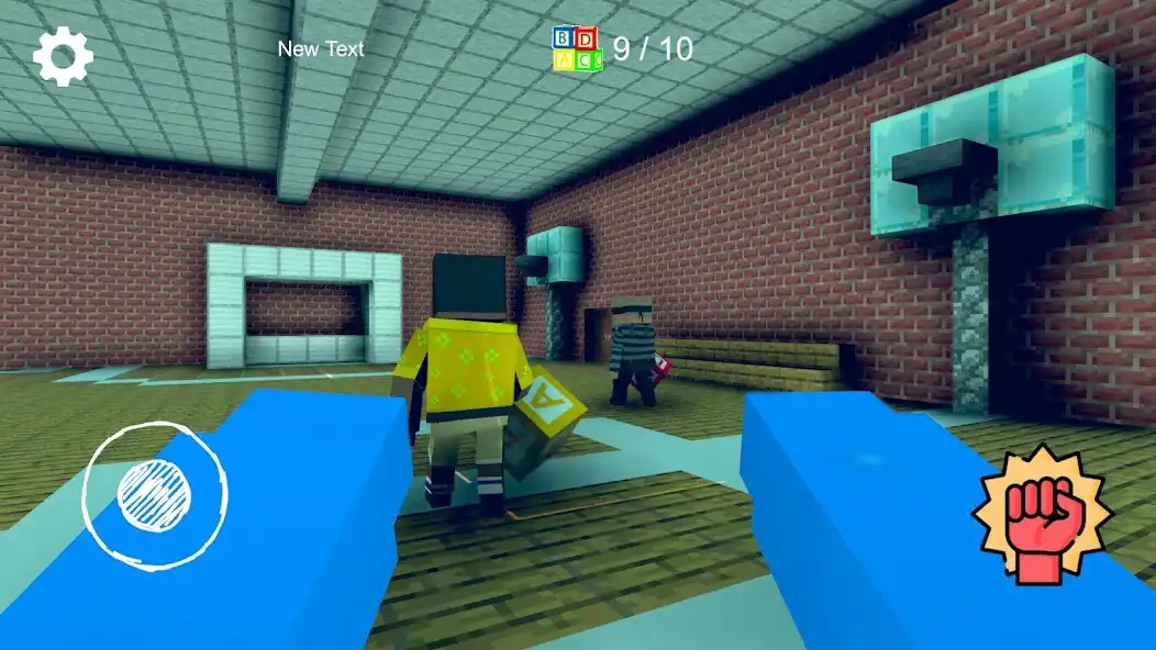 Play Blue Rainbow Monster Rope Game as an online game Blue Rainbow Monster Rope Game with UptoPlay