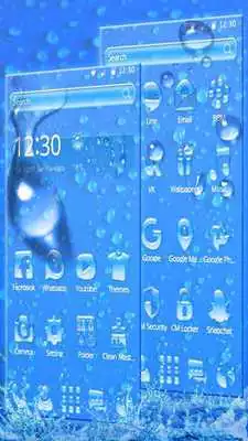 Play Blue Rain Drop