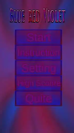 Play Blue Red Violet as an online game Blue Red Violet with UptoPlay