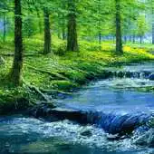 Free play online Blue River Live Wallpaper APK