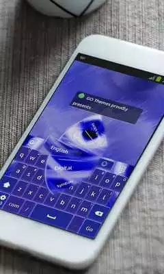 Play Blue roses Keyboard Skin