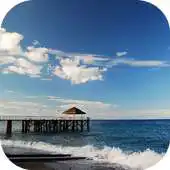 Free play online Blue Sea 3D Locker Theme APK