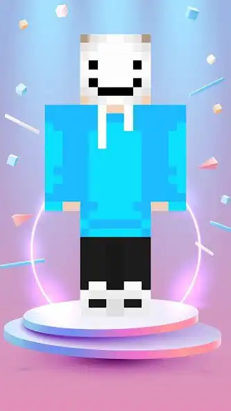 Play Blue Skin for Minecraft  and enjoy Blue Skin for Minecraft with UptoPlay