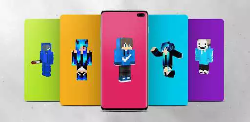 Play Blue Skins For Minecraft  and enjoy Blue Skins For Minecraft with UptoPlay