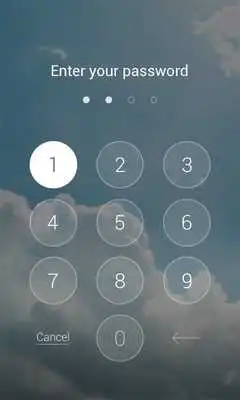 Play Blue Sky Dodol Locker Theme