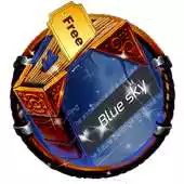 Free play online Blue sky SMS Cover APK