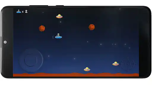 Play Blue Space Shooter as an online game Blue Space Shooter with UptoPlay