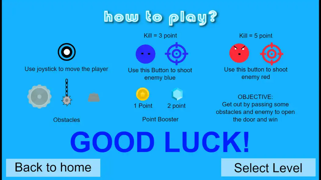 Play BlueSquare Adventure - By Umar as an online game BlueSquare Adventure - By Umar with UptoPlay