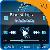 Free play online Blue strings PlayerPro Art APK