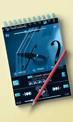 Play Blue strings PlayerPro Art Play Blue strings PlayerPro Art