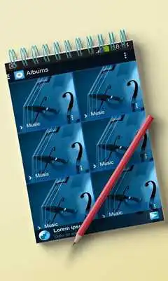 Play Blue strings PlayerPro Art Play Blue strings PlayerPro Art