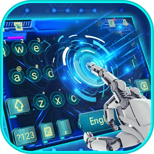 Play Blue Tech 3d Keyboard Theme APK Play Blue Tech 3d Keyboard Theme APK