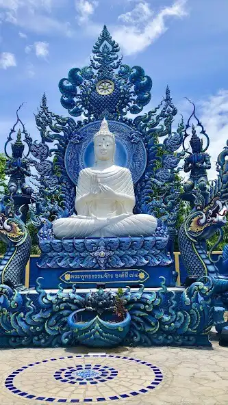Play Blue Temple Thailand as an online game Blue Temple Thailand with UptoPlay