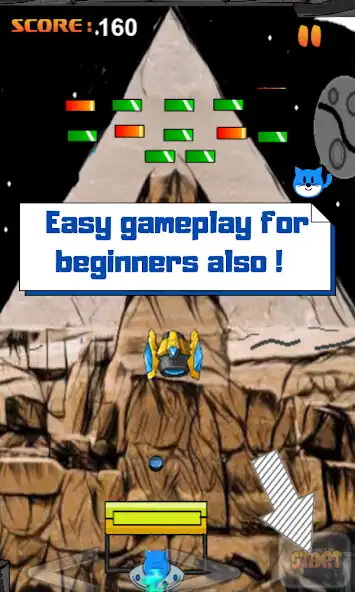 Play Blue the fox into silver planet as an online game Blue the fox into silver planet with UptoPlay