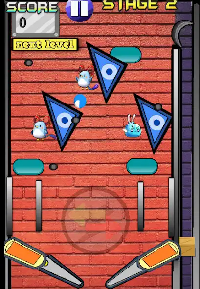 Play Blue the fox pinball as an online game Blue the fox pinball with UptoPlay