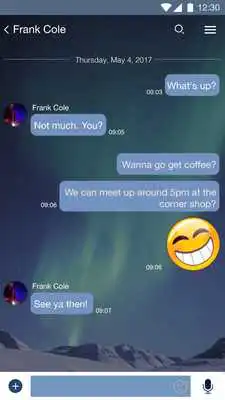 Play Blue Theme for KakaoTalk