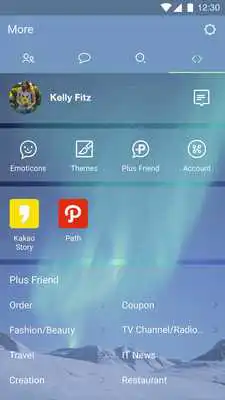 Play Blue Theme for KakaoTalk