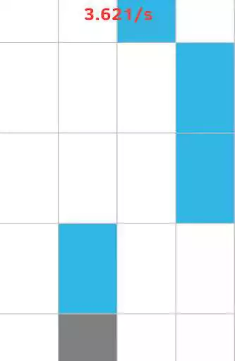 Play Blue Tiles: Piano Hero as an online game Blue Tiles: Piano Hero with UptoPlay