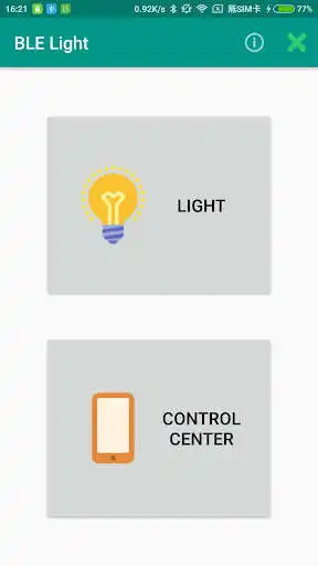 Play Bluetooth BLE Light