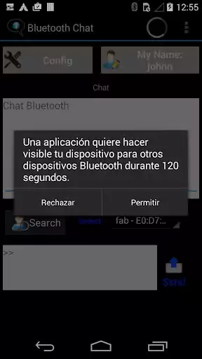 Play Bluetooth chat
