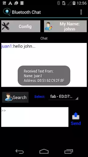 Play Bluetooth chat