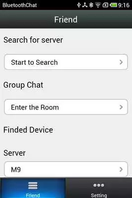 Play Bluetooth chat