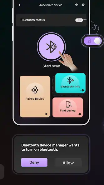 Play Bluetooth Device Manage  Scan as an online game Bluetooth Device Manage  Scan with UptoPlay