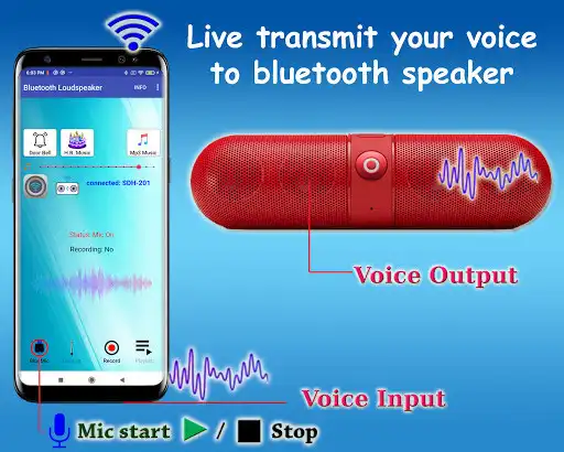 Play Bluetooth Loudspeaker  and enjoy Bluetooth Loudspeaker with UptoPlay