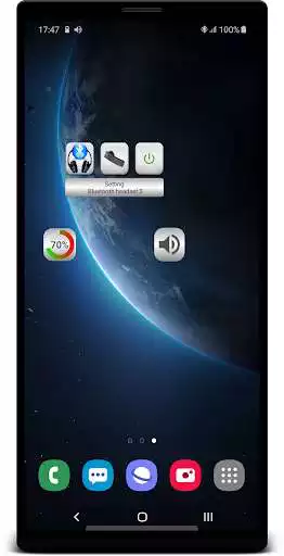 Play Bluetooth Music Widget Battery  and enjoy Bluetooth Music Widget Battery with UptoPlay