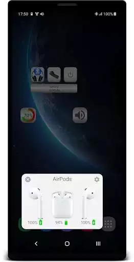 Play Bluetooth Music Widget Battery as an online game Bluetooth Music Widget Battery with UptoPlay