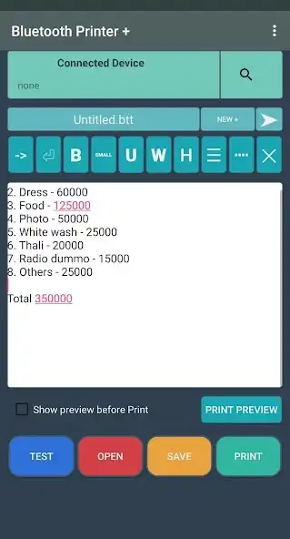 Play Bluetooth Printer Plus  and enjoy Bluetooth Printer Plus with UptoPlay