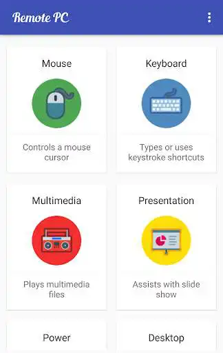 Play Bluetooth Remote PC as an online game Bluetooth Remote PC with UptoPlay