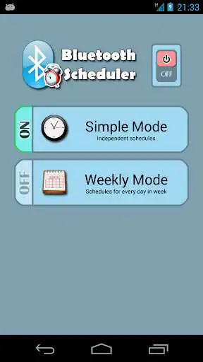 Play Bluetooth Scheduler